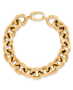 Load image into Gallery viewer, Yellow Gold_10K Gold Large Link Rolo Bracelet_I_Heart_1