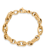 Load image into Gallery viewer, Yellow Gold_10K Gold Multi Link Opulence Bracelet_I_Heart_1