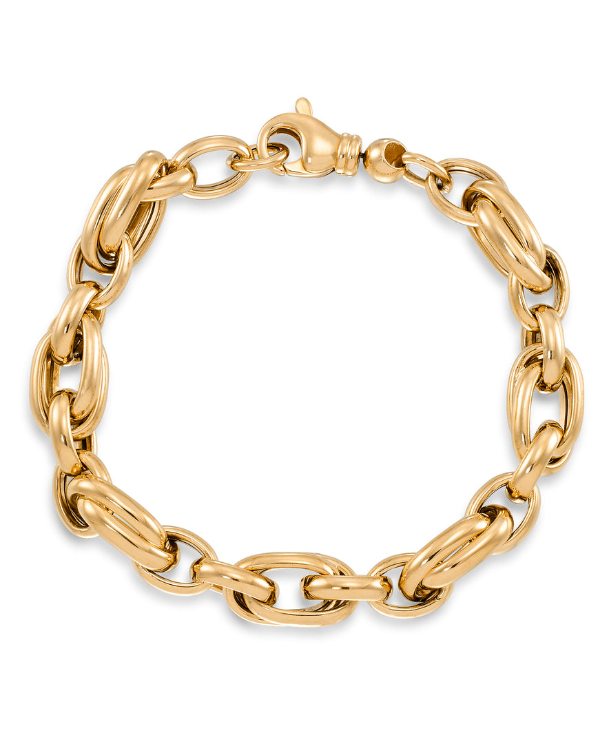 Yellow Gold_10K Gold Multi Link Opulence Bracelet_I_Heart_1