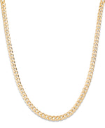 Load image into Gallery viewer, Yellow Gold_14K Gold Bold Curb Link Necklace, 18", Made in Italy_I_Heart_1