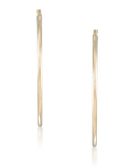 Cargar imagen en el visor de la galería, Yellow Gold_14K Gold Essential Hoop Earrings, Large - iHeart Jewels_I_Heart_1