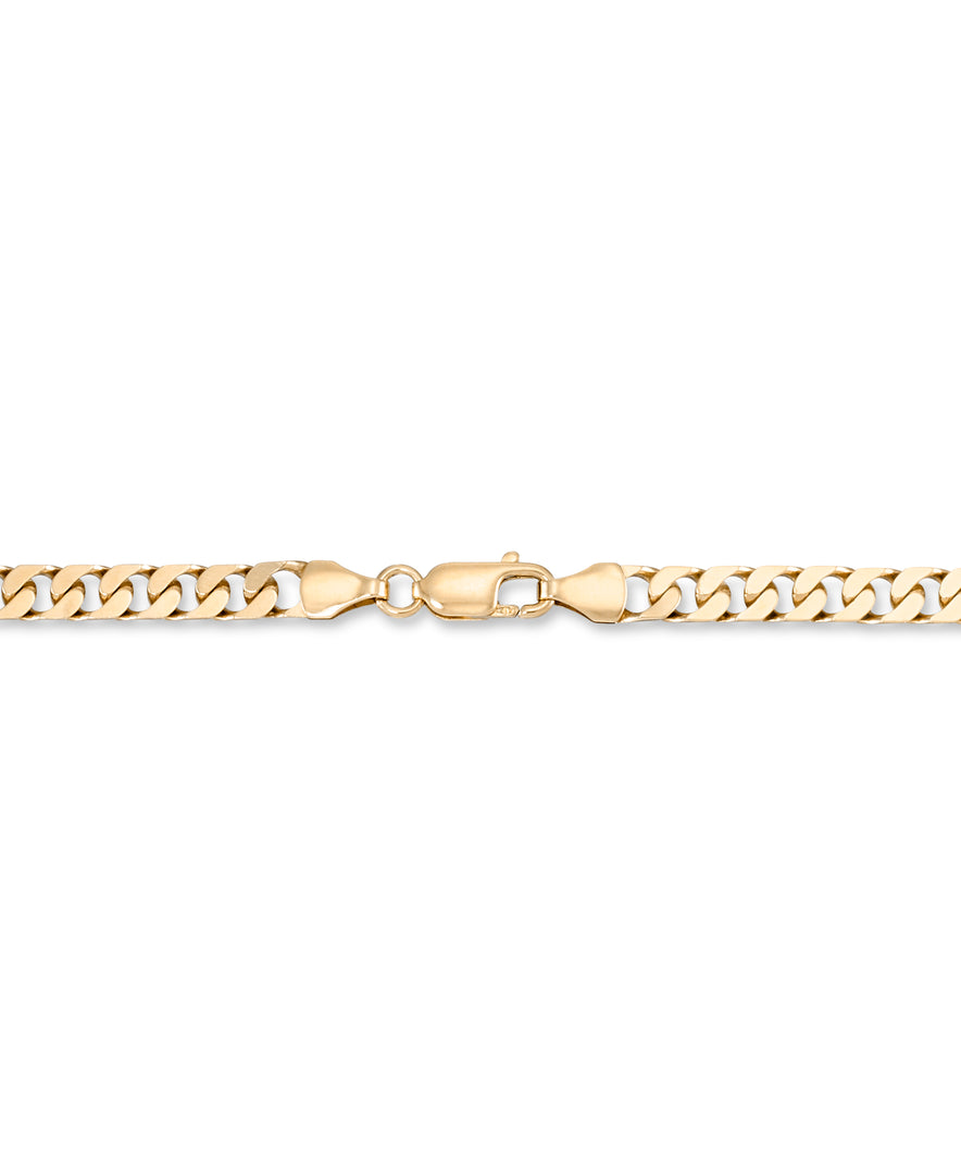 Yellow Gold_14K Gold Large Traditional Cross Pendant, 18" Chain_I_Heart_1