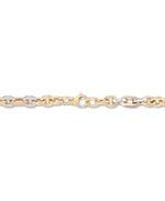 Load image into Gallery viewer, Tri-Color_14K Gold Multi Iconic Links Chain, 18" Made in Italy_I_Heart_1