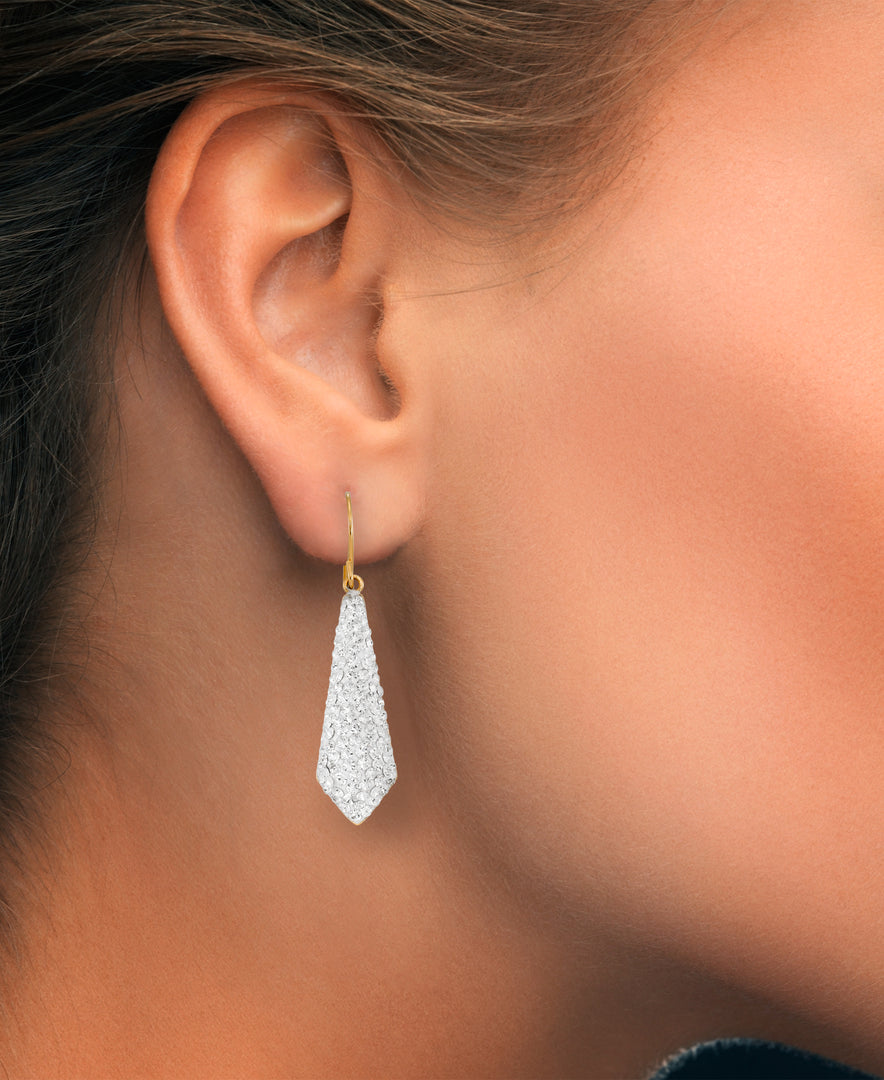 14K Yellow Gold over Sterling Silver_1 1/4 CT. T.W. Simulated Diamond Bold Marquise Dangle Earrings_I_Heart_1