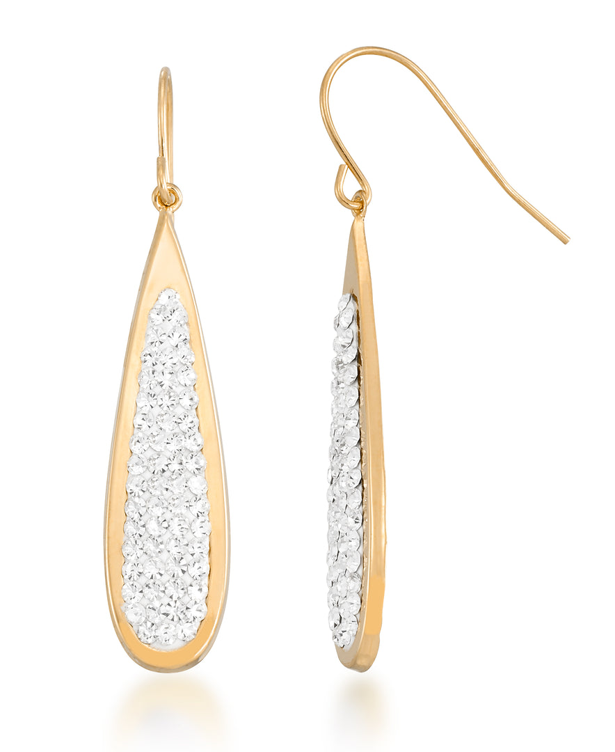 14K Yellow Gold over Sterling Silver_1 1/8 CT. T.W. Simulated Diamond Elongated Teardrop Dangle Earrings_I_Heart_1