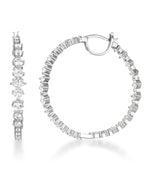Load image into Gallery viewer, platinum-over-sterling-silver_5 CT. T.W. Simulated Diamond Inside Out Hoop Earrings_I_Heart_1