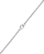 Load image into Gallery viewer, Platinum Tone_1/10 CT. T.W. Simulated Diamond Organic Starburst Pendant , 18" Chain_I_Heart_2