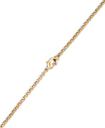 Load image into Gallery viewer, Yellow Gold Tone_1/10 CT. T.W. Simulated Diamond Organic Starburst Pendant , 18" Chain_I_Heart_1