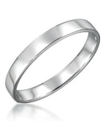 Load image into Gallery viewer, Platinum over Sterling Silver_Bold Wide Bangle Bracelet_I_Heart_1
