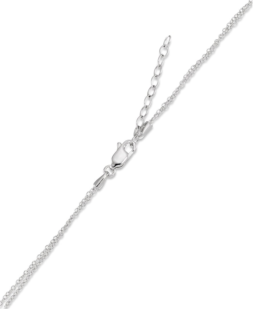 Platinum over Sterling Silver_4 CT. T.W. Multi Simulated Diamond Circle Necklace, 18"_I_Heart_1