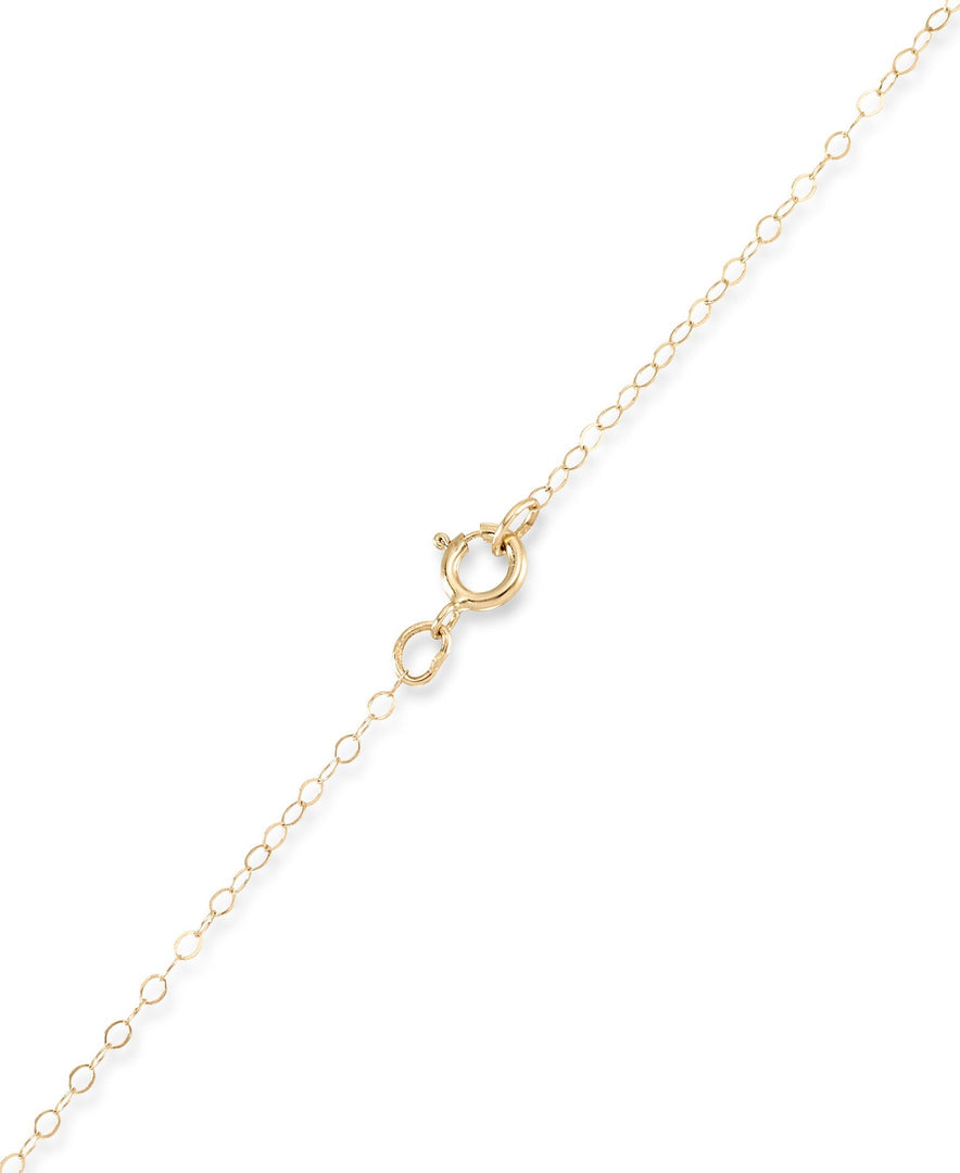 Yellow Gold_Diamond Fascination® 14K Yellow Gold Diamond Accent Eternity Necklace 18" - iHeart Jewels_I_Heart_1