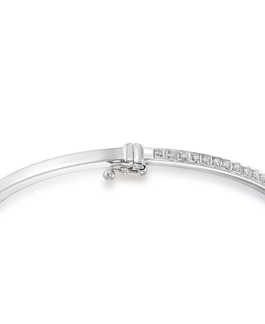 Platinum over Sterling Silver_Diamond Fascination® Diamond Accent Sterling Silver Bangle & Earring Set - iHeart Jewels_I_Heart_1