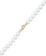 Load image into Gallery viewer, 18K Yellow Gold over Sterling Silver_Diamond Fascination® Diamond Accent Sterling Silver Heart Genuine Cultured Pearl Strand Necklace - iHeart Jewels_I_Heart_1