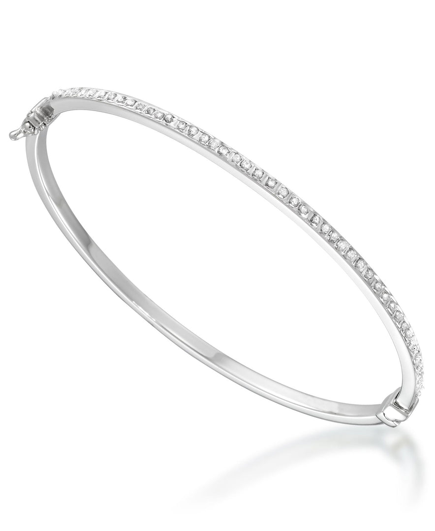 Platinum over Sterling Silver_Diamond Fascination® Diamond Accent Sterling Silver Hinged Bangle Bracelet_I_Heart_2