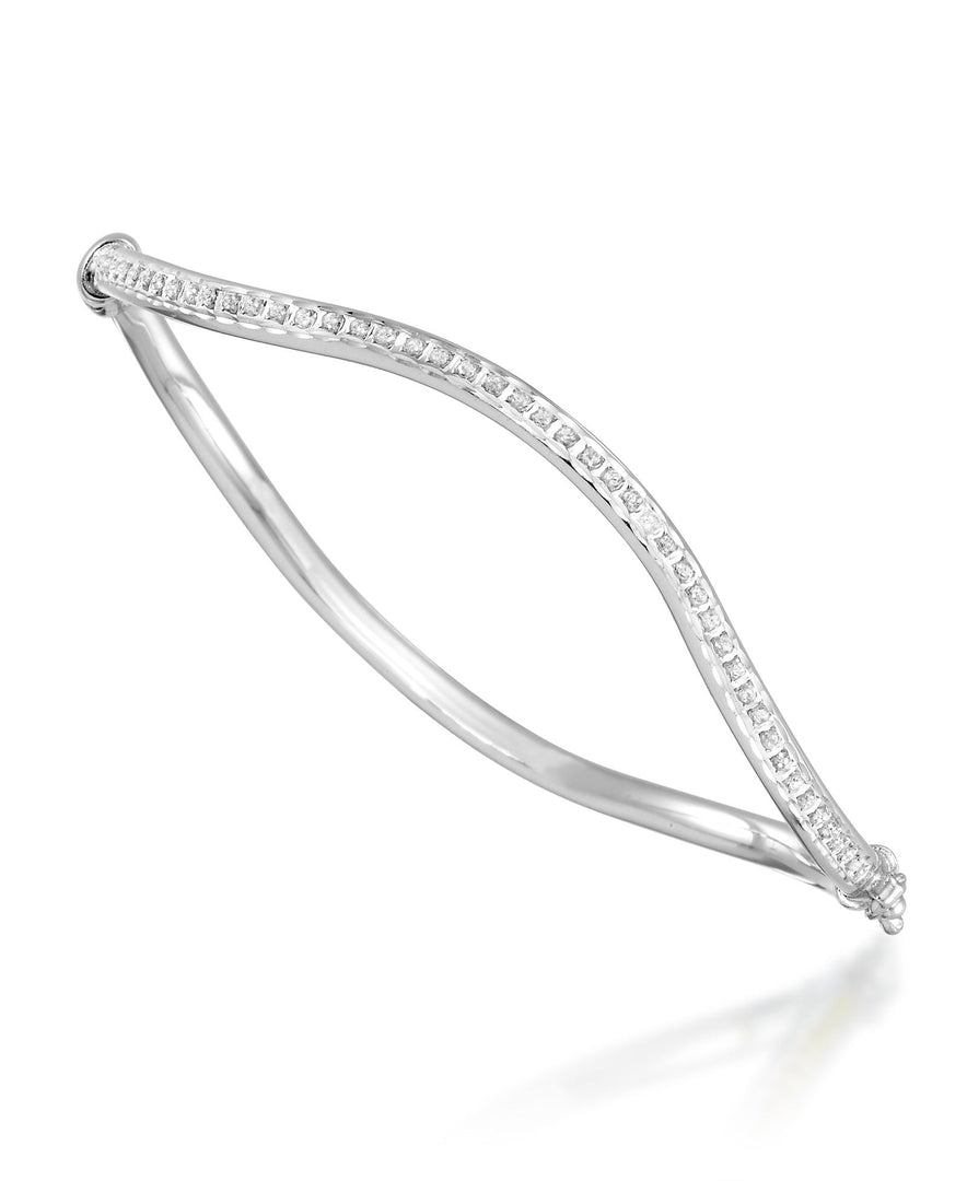 Platinum over Sterling Silver_Diamond Fascination® Diamond Accent Sterling Silver Wave Bangle Set - iHeart Jewels_I_Heart_2