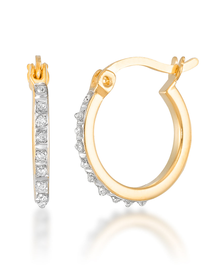 18K Yellow Gold over Sterling Silver _Diamond Fascination® Diamond Accent in Sterling Silver 3 Piece Hoop Earring Set_I_Heart_1