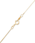Load image into Gallery viewer, Yellow Gold_Gold Luxe® 14K Yellow Gold Free Form Pendant with Brilliant Pave Crystal Frame, 18" Chain. Dent Resistant, Infused with Nano Diamond Resin Core® - iHeart Jewels_I_Heart_1