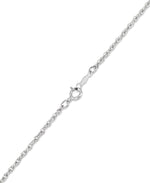 Load image into Gallery viewer, Platinum over Sterling Silver_Filigree Heart Pendant, 18"_I_Heart_1
