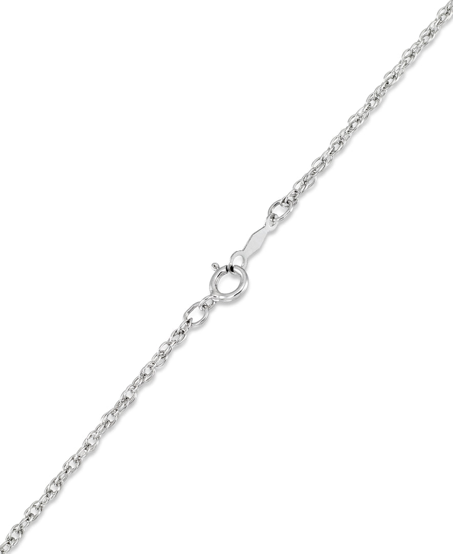 Platinum over Sterling Silver_Filigree Heart Pendant, 18"_I_Heart_1