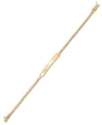 Load image into Gallery viewer, 14K Yellow Gold over Sterling Silver_I.D. Bracelet with Riccio Chain, 7"_I_Heart_1