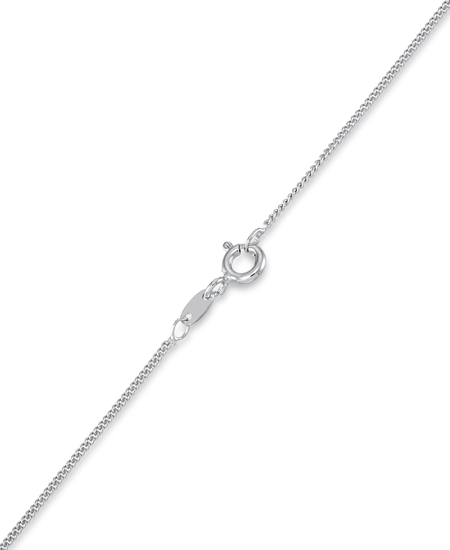 Sterling Silver_Tori Hill® Genuine Marcasite and Simulated Opal Fleur De Lis Circle Pendant, 18" Chain_I_Heart_1