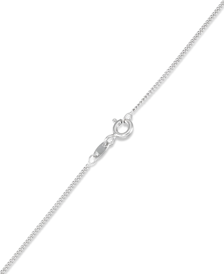 Platinum over Sterling Silver_Oval Heart Locket with Diamond Accent, 18"_I_Heart_1