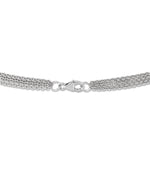 Load image into Gallery viewer, Platinum over Sterling SIlver_The Moon and Stars Layered  Necklace_I_Heart_1