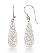 Load image into Gallery viewer, Platinum_over_Sterling_Silver 1 1/3 CT. T.W. Simulated Diamond Chevron Tearop Dangle Earrings_I_Heart_1