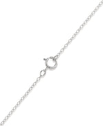 Load image into Gallery viewer, Platinum over Sterling Silver 1/2 CT. T.W. Simulated Diamond Concentric Circle Pendant, 18"_I_Heart_1