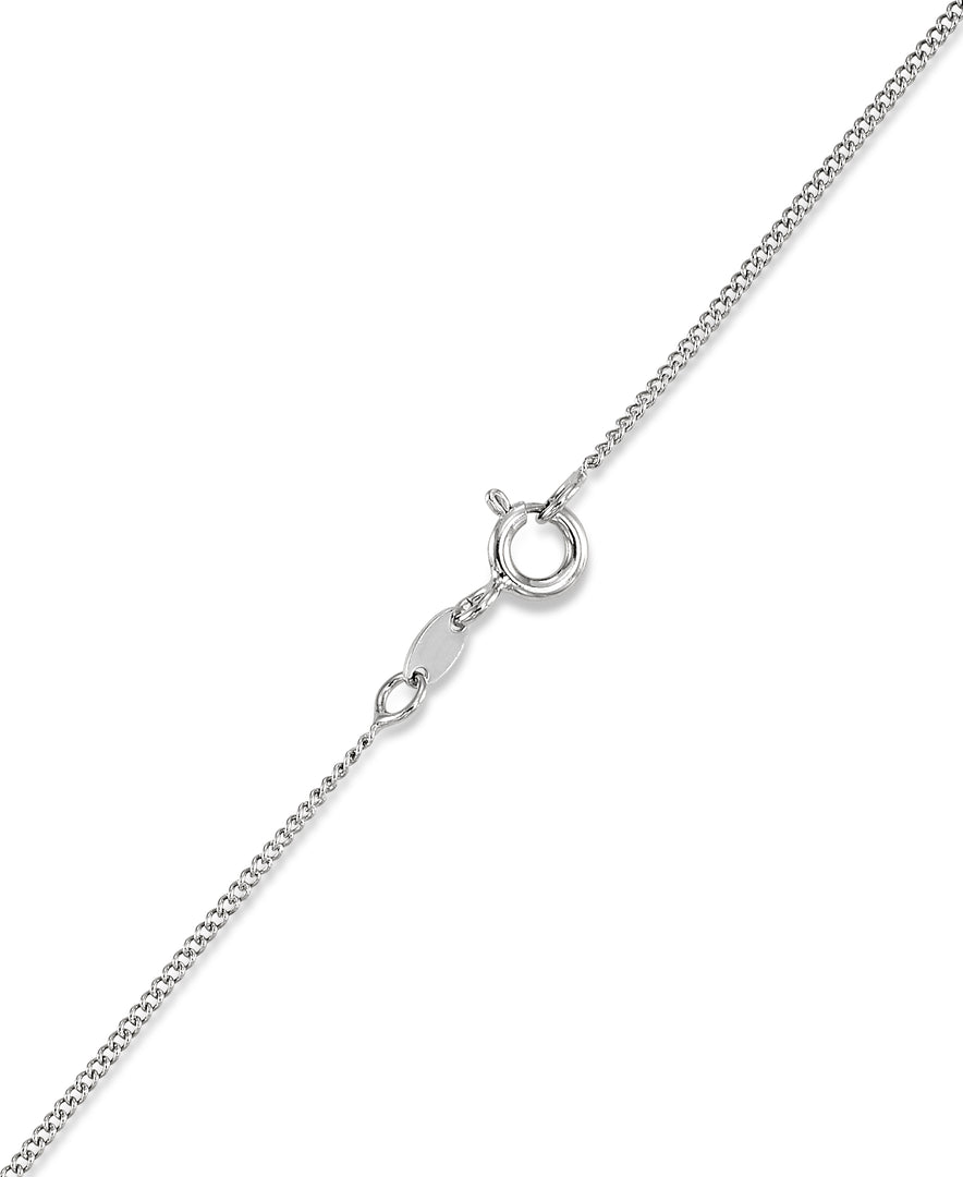 Platinum over Sterling Silver 1/4 CT. T.W. Simulated Diamond Heart Pendant_I_Heart_1