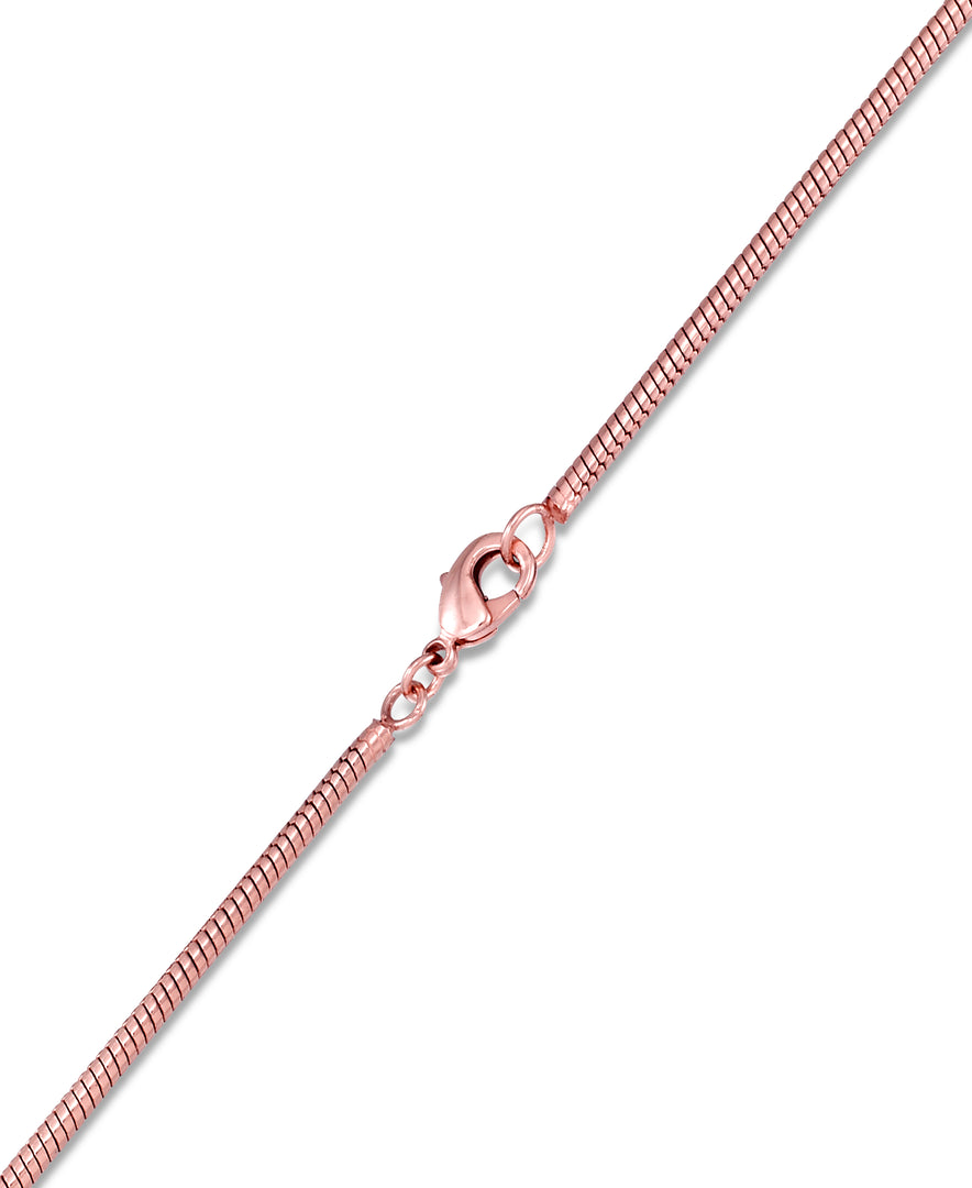 Rose Gold Tone Rose Gold Tone_1/6 CT. T.W. Simulated Diamond Organic Tripple Oval Pendant , 18" Chain_I_Heart_3