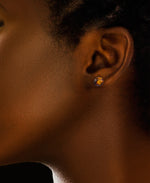 Load image into Gallery viewer, Sterling Silver_Sterling Silver_Amber Rosa™ Genuine Honey and Lemon Amber Ball Stud Set_I_Heart_1