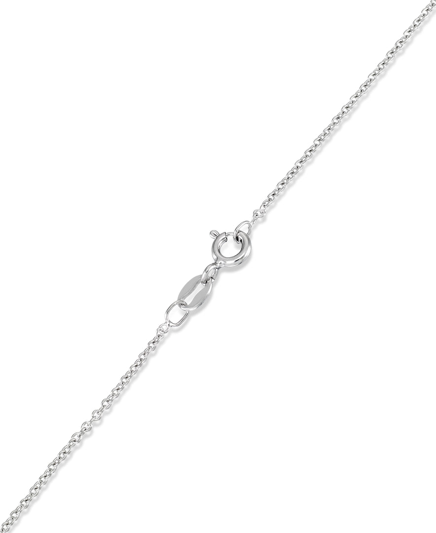 Platinum over Sterling Silver_Genuine Jade Heart Shaped Pendant, 18"_I_Heart_1