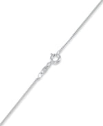 Load image into Gallery viewer, Sterling Silver_Amber Rosa™ Genuine Honey Amber Modern Pendant, 18"_I_Heart_1