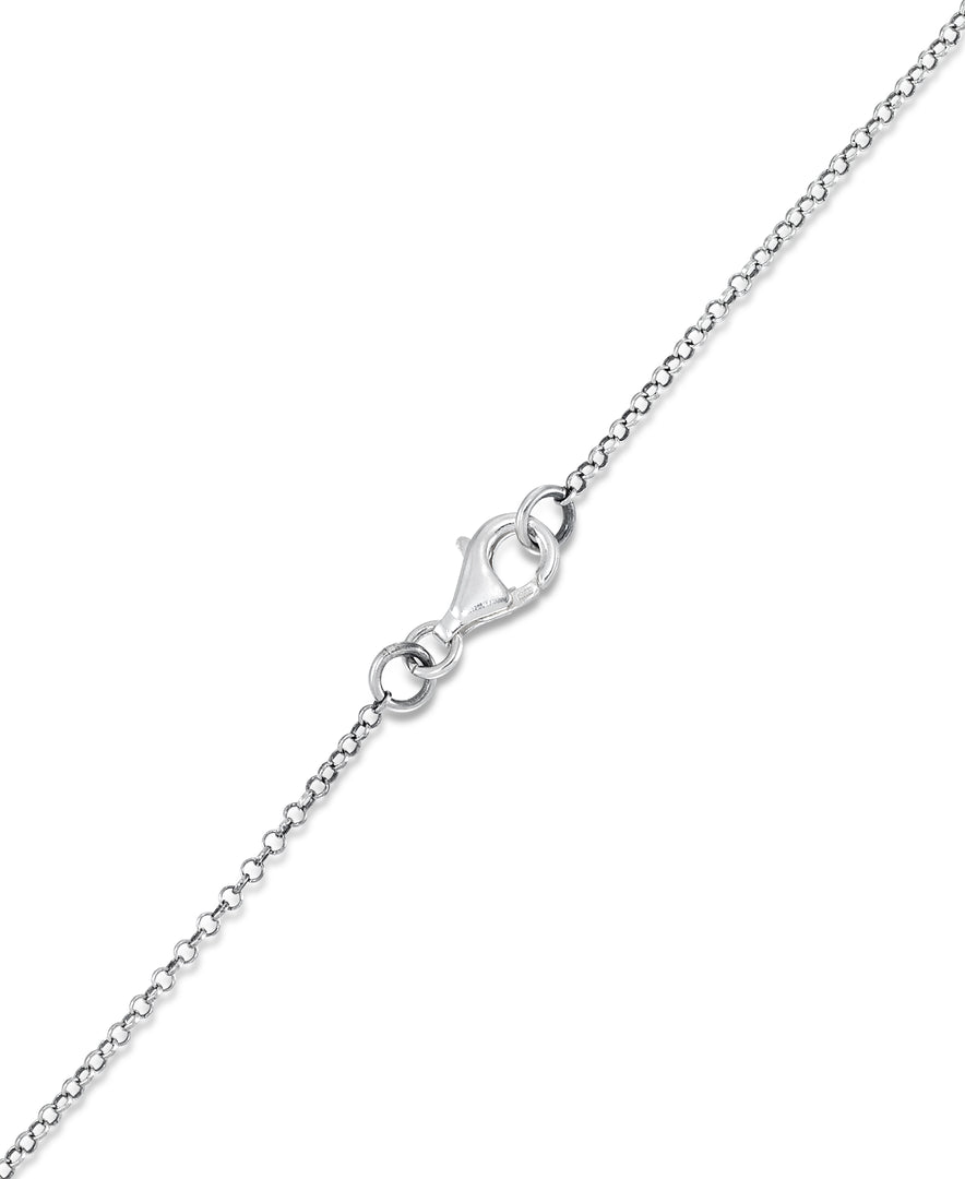 Sterling Silver_Tori Hill® Genuine Marcasite and Faceted Black Onyx Marquise Station Necklace, 17"_I_Heart_1