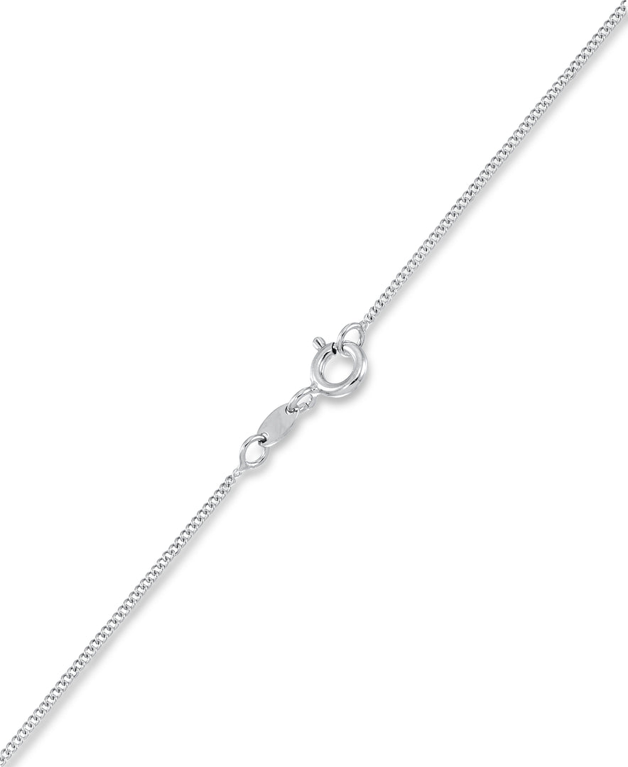 Platinum over Sterling Silver_Vintage Inspired Key Pendant, 18"_I_Heart_1