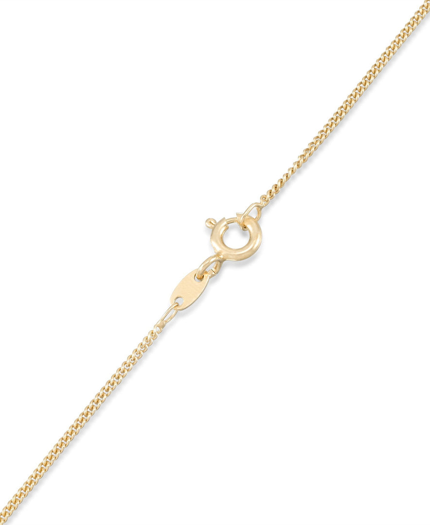 18K Yellow Gold over Sterling Silver_Amber Rosa™ Sterling Silver 18k Yellow Gold over Genuine Amber Teardrop Pendant 18" - iHeart Jewels_I_Heart_1
