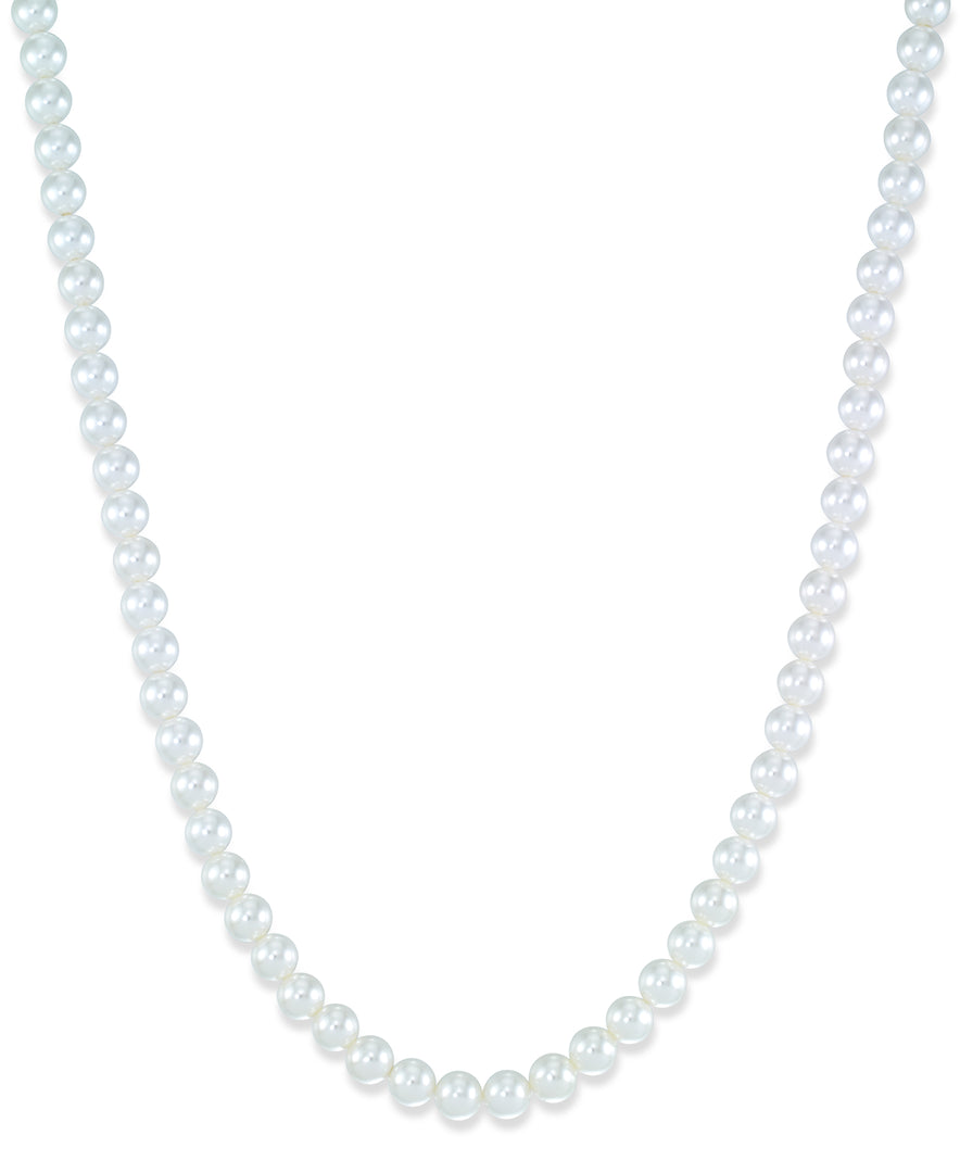 Sterling Silver_Tori Hill® Genuine Marcasite and Freshwater Cultured Pearl Strand Necklace, 18"_I_Heart_1