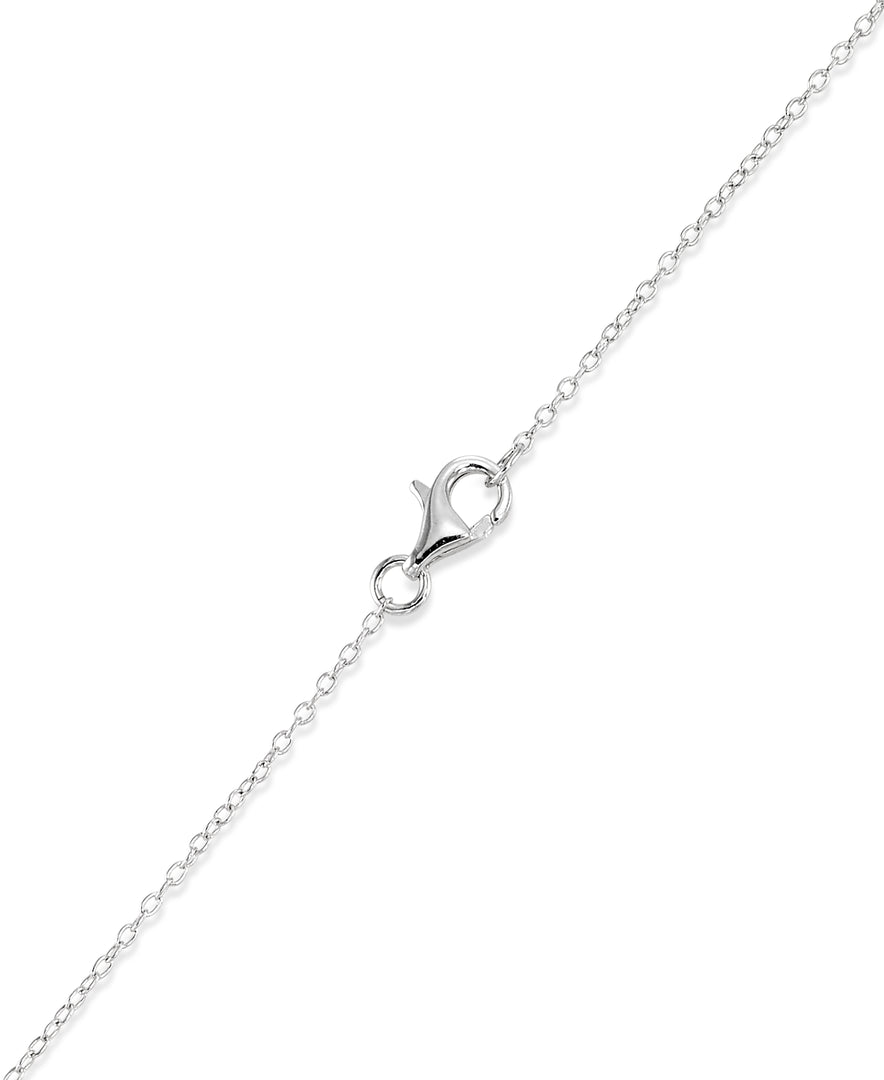 Tourmaline_CT. T.W. Simulated Diamond and Pink Tourmaline Multi Heart Chandelier Necklace_I_Heart_1