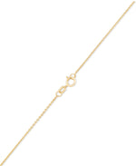 Load image into Gallery viewer, Yellow Gold_10K Gold Fleur De Lis Medalion Pendant with 18" Chain. Made in Turkey_I_Heart_1