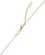 Load image into Gallery viewer, Yellow Gold_14K Gold Bar Necklace, 16" with 2" Extender, Made in Italy_I_Heart_1