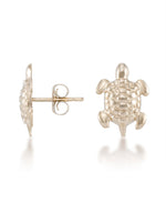 Load image into Gallery viewer, Yellow Gold_10K Gold Turtle Stud Earrings - iHeart Jewels_I_Heart_1
