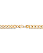 Load image into Gallery viewer, Yellow Gold_14K Gold Bold Curb Link Necklace, 18&quot;, Made in Italy_I_Heart_1
