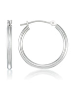 Load image into Gallery viewer, White Gold_14K Gold Essential Hoop Earrings Set Small - iHeart Jewels_I_Heart_2

