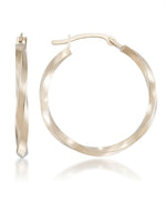 Load image into Gallery viewer, Yellow-Gold_14K Gold Twist Hoop Earrings - iHeart Jewels_I_Heart_1
