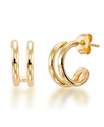 Load image into Gallery viewer, 18K Yellow Gold over Sterling Silver_high-polished-double-hoop-earrings-made-in-italy_I_Heart_1
