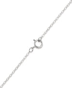 Cargar imagen en el visor de la galería, Platinum over Sterling Silver_1/2 CT. T.W. Simulated Diamond Concentric Heart Pendant, 18&quot; I_Heart_1
