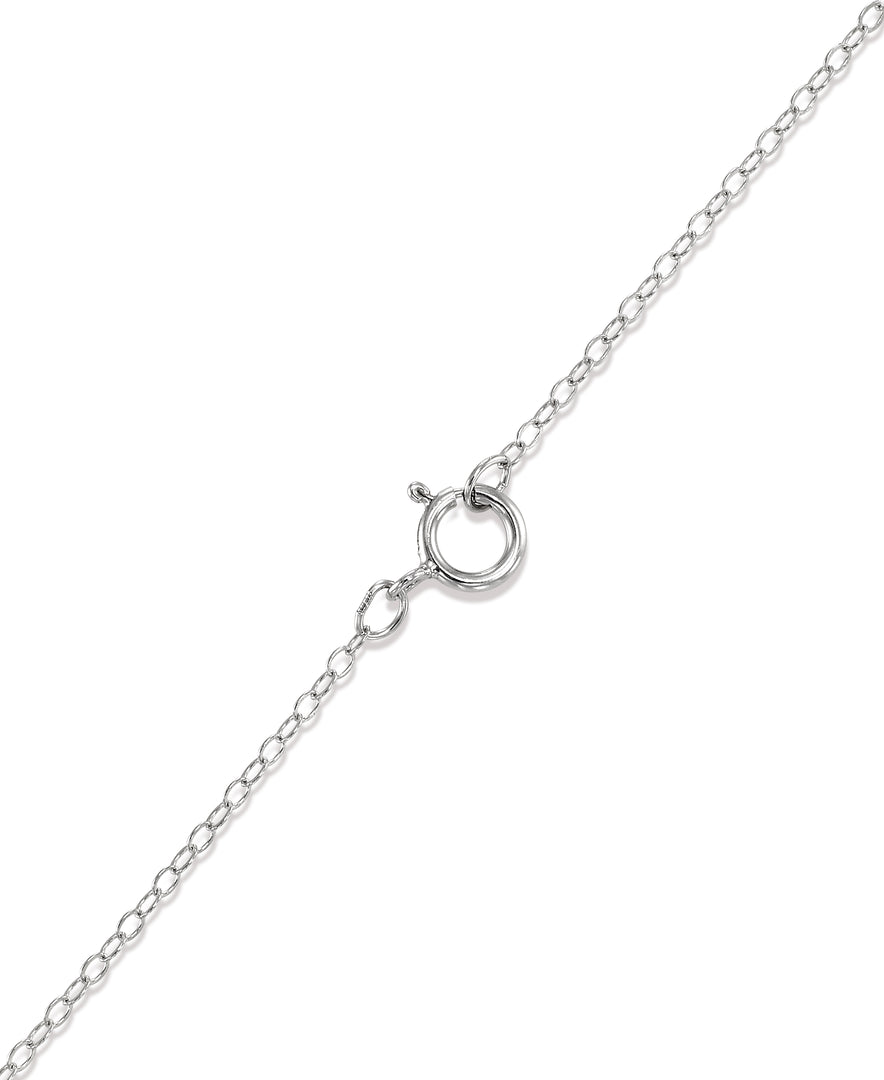 Platinum over Sterling Silver_1/2 CT. T.W. Simulated Diamond Concentric Heart Pendant, 18" I_Heart_1