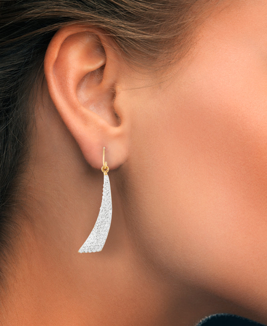 14K Yellow Gold over Sterling Silver_3/4. CT T.W. Simulated Diamond Cascading Drop Earrings_I_Heart_1