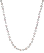 Load image into Gallery viewer, Platinum Tone_8.5 CT. T.W. Simulated Pink and White Diamond Multi Glitter Ball Tennis Necklace, 20&quot;_I_Heart_1

